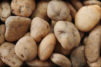 หินกรวดแม่น้ำ สีน้ำผึ้ง เบอร์ 2