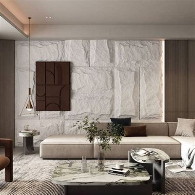 PU STONE White Marble