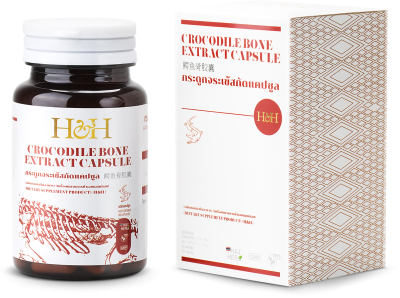 Crocodile bone extract capsule (Dietary supplement product)