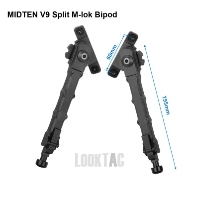 MIDTEN V9 Split M-lok Bipod-04