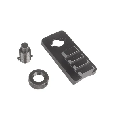 อะแดปเตอร์แปลงตอหูกระวิน เป็นราง Picatinny 20mm (3 ช่อง) พร้อมตอหูกระวิน สำหรับติดขาทรายและสายสะพาย