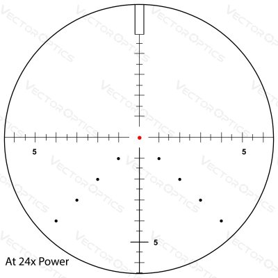 Vector Optics Veyron 6-24x44 IR FFP Compact Rifle scope