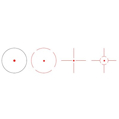 Victoptics Z3 1x22x33 Red Dot Sight