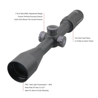 Vector Optics Marksman 6-24x50 FFP Riflescope