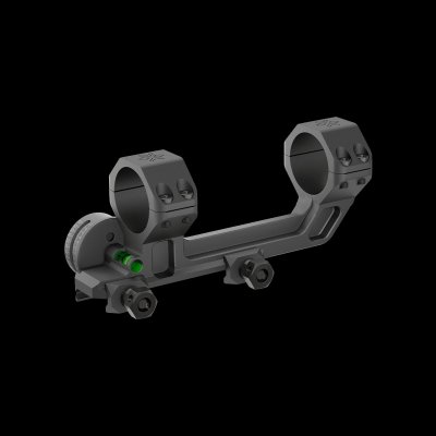 X-ACCU ขากล้อง วง 30mm ราง 21mm. ระดับน้ำ องศา One Piece Cosine Indicator Picatinny Cantilever ACD Mount 06