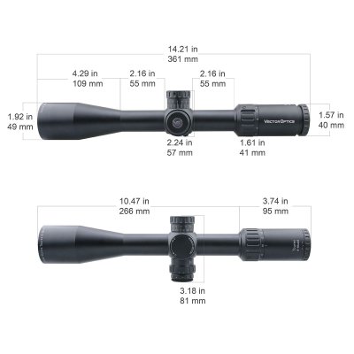 Vector Optics Tourex 4-16x44FFP Rifle scope