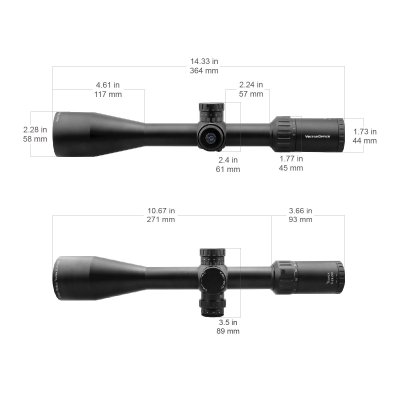 Vector Optics Tourex 6-24x50 FFP Rifle scope