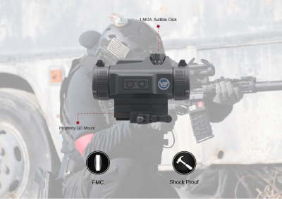 Vector Optics Nautilus Double Reticles 1x30