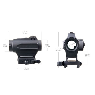 VictOptics SRD 1x20 Reflex Sight Red Dot 001