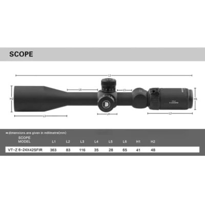 Discovery Optics VT-Z 6-24x42 SFIR