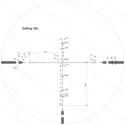 Vector Optics ORION MAX 3-18x44 HD FFP Rifle Scope