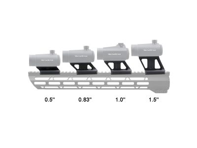 ขากล้อง Cantilever Picatinny Riser Mount สำหรับ Maverick, Scrapper, AimPoint Micro
