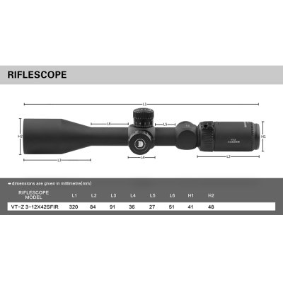 Discovery Optics VT-Z 3-12x42 SFIR