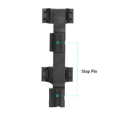 ขาจับกล้อง 5069E วง 25.4/30มม. พร้อมระดับน้ำ ราง 11มม Dovetail