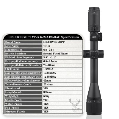 Discovery Optics VT-R 6-24X42AOAC
