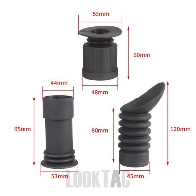ยางกันกระแทกกล้องสโคป Rubber Eye Cover Protector Scope 4