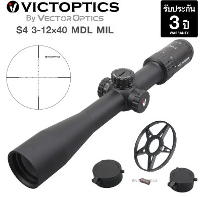 VictOptics S4 3-12x40 MDL MIL