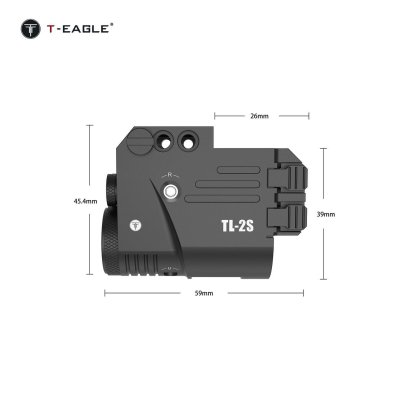 T-Eagle TL-2S ไฟฉาย พร้อม Laser เขียว แดง