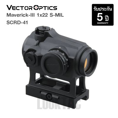 Vector Optics Maverick 1x22 Red Dot Scope S-MIL SCRD-41 Looktac