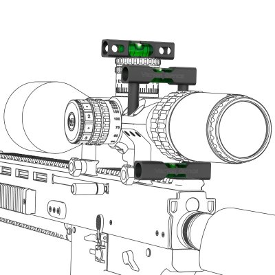 Vector Optics ระดับน้ำ UNIVERSAL FLAT GENII Style ACD Mount Air Bubble Level