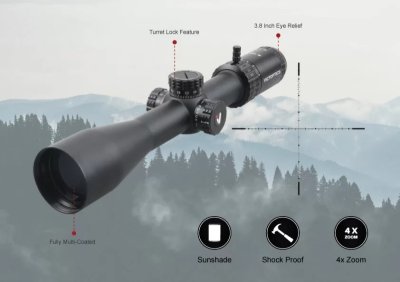 VictOptics S4 4-16x44 MDL MIL