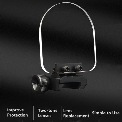 อะคริลิคปิดดอท กันแตก พร้อมราง 21mm. พับได้ 09 อะคริลิคปิดดอท กันแตก พร้อมราง 21mm. พับได้ 09