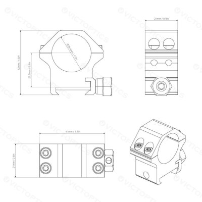 ขากล้อง Weaver VIMW-01 03