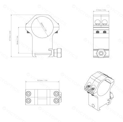 ขากล้อง Weaver VIMW-13