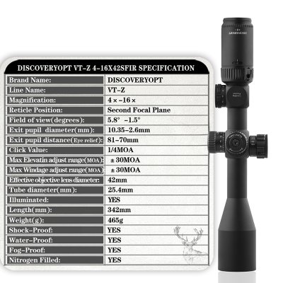 Discovery Optics VT-Z 4-16x42 SFIR 007