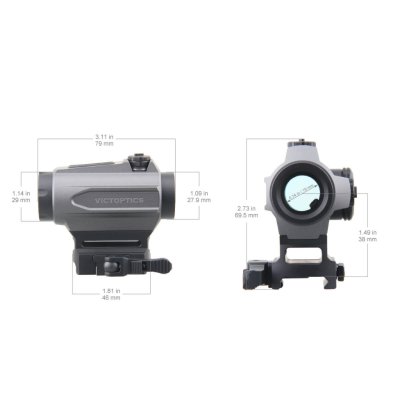 VictOptics SRD 1x20 Reflex Sight Red Dot 005