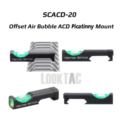 Vector Optics ระดับน้ำ Offset Air Bubble ACD Picatinny 21mm.