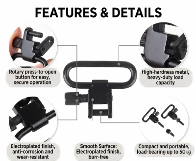 หูกระวิน 1.25 นิ้ว พร้อมตอยึด (แพ็กคู่)-2