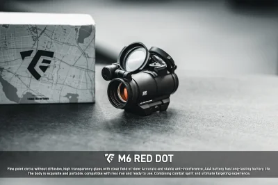 T-EAGLE M6-Low Red Dot Sight ทรงต่ำ (4 MOA)