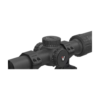 S10 1-10x24i LPVO Fiber SFP Rifle Scope w 1-Piece Extreme High Picatinny AR Mount Kit (SKU OPSL139)