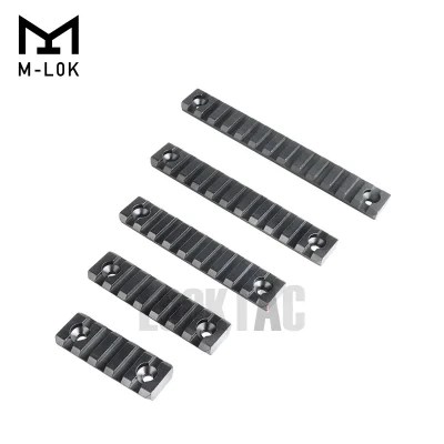 ขนาดความยาวราง M-LOK อลูมิเนียม ตั้งแต่ 5 ช่อง ถึง 13 ช่อง พร้อมชุดน็อตติดตั้ง 3