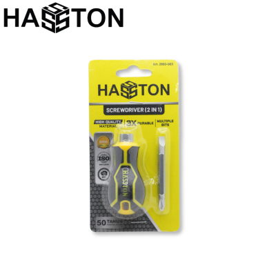 Obeng Karet Bolak Balik 2 IN 1 HASSTON 2600-003