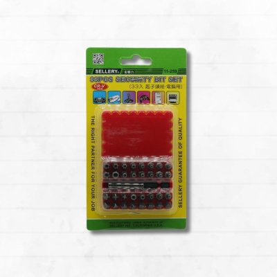 33 PCS SECURITY BITS 11-259