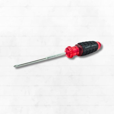 SCREWDRIVER RUBH 6X6MM (+)LIPPRO