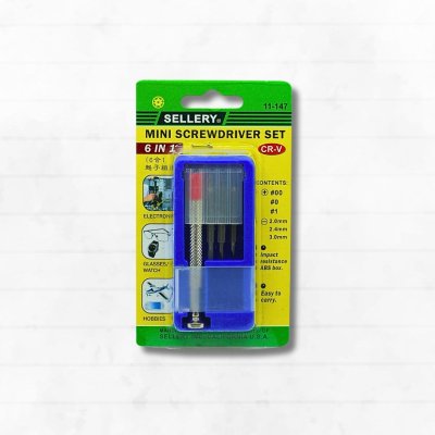 6IN1 MINI SCREWDRIVER 11-147 S