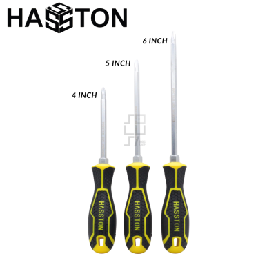 HASSTON Obeng Karet Bolak Balik 2 in 1 (4",5",6")