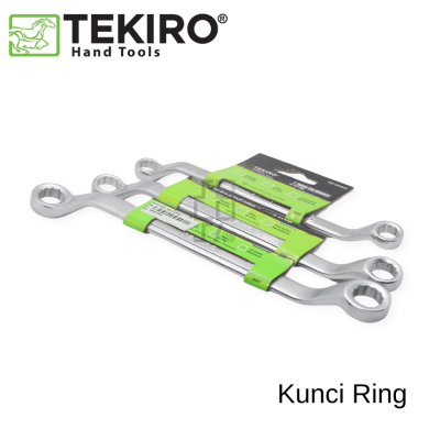 Kunci Ring Tekiro Satuan Dengan Bahan Chrome Vanadium