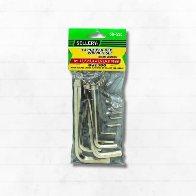 KUNCI L-10PC 58-535 SELLERY