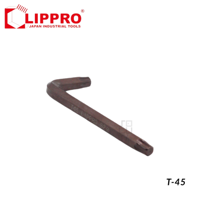Lippro Kunci L Bintang Pendek Satuan S2 Steel Presisi
