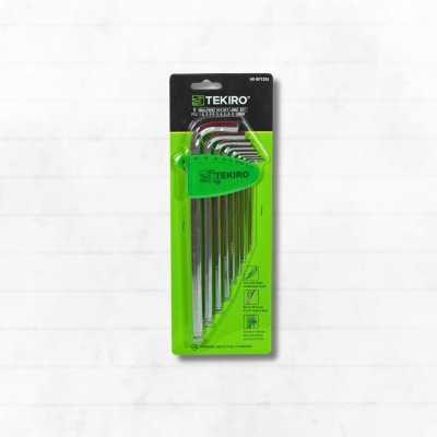 KUNCI L PJG 9PCS BP HK-BP1204 TEKIRO