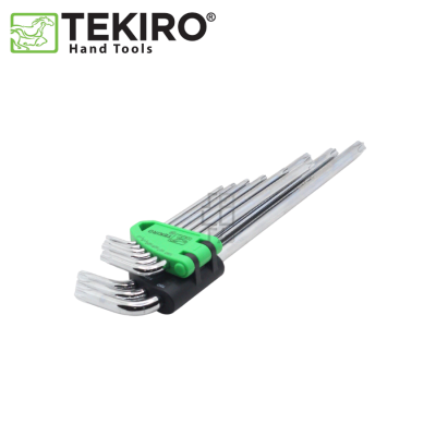 TEKIRO HK-TO1205 Kunci L Set Torx / Kunci L Bintang 9 pcs