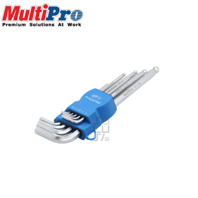 MULTIPRO Kunci L Ballpoint Panjang 9 pcs / Hex Key Ballpoint