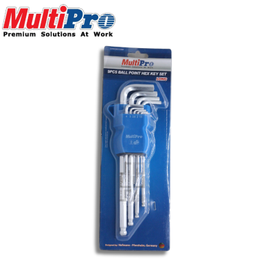 MULTIPRO Kunci L Ballpoint Panjang 9 pcs / Hex Key Ballpoint