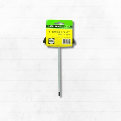 T-HANDLE HEX KEY 5MM 58-625