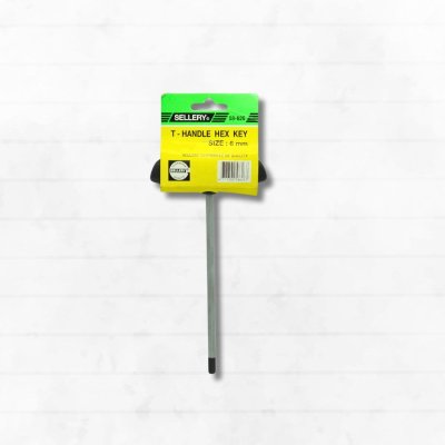 T-HANDLE HEX KEY 6MM 58-626