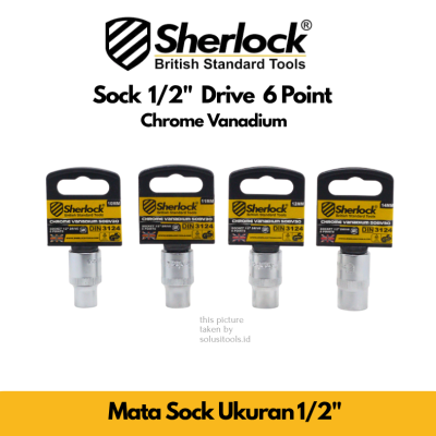 Sherlock Mata Sock 6 Pt 1/2 Inch Chrome Vanadium
